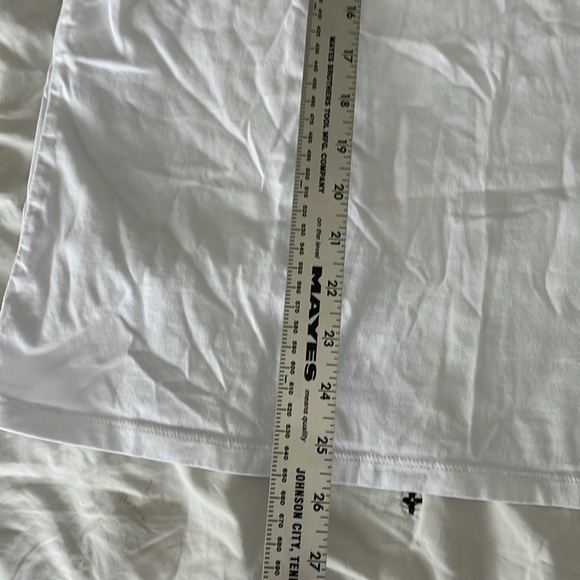 Saturdays New York City White Brand Tee Tshirt NY Script men size M - Picture 3 of 12